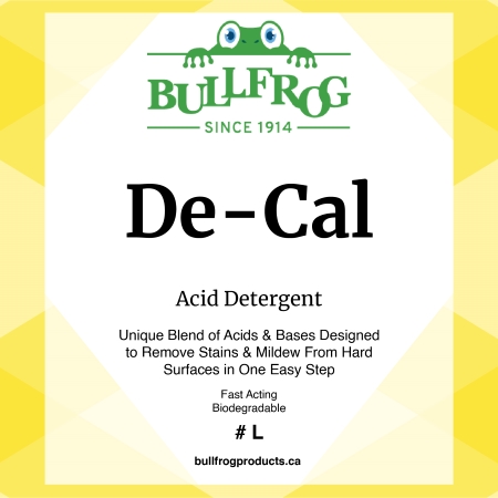 De-Cal front label image